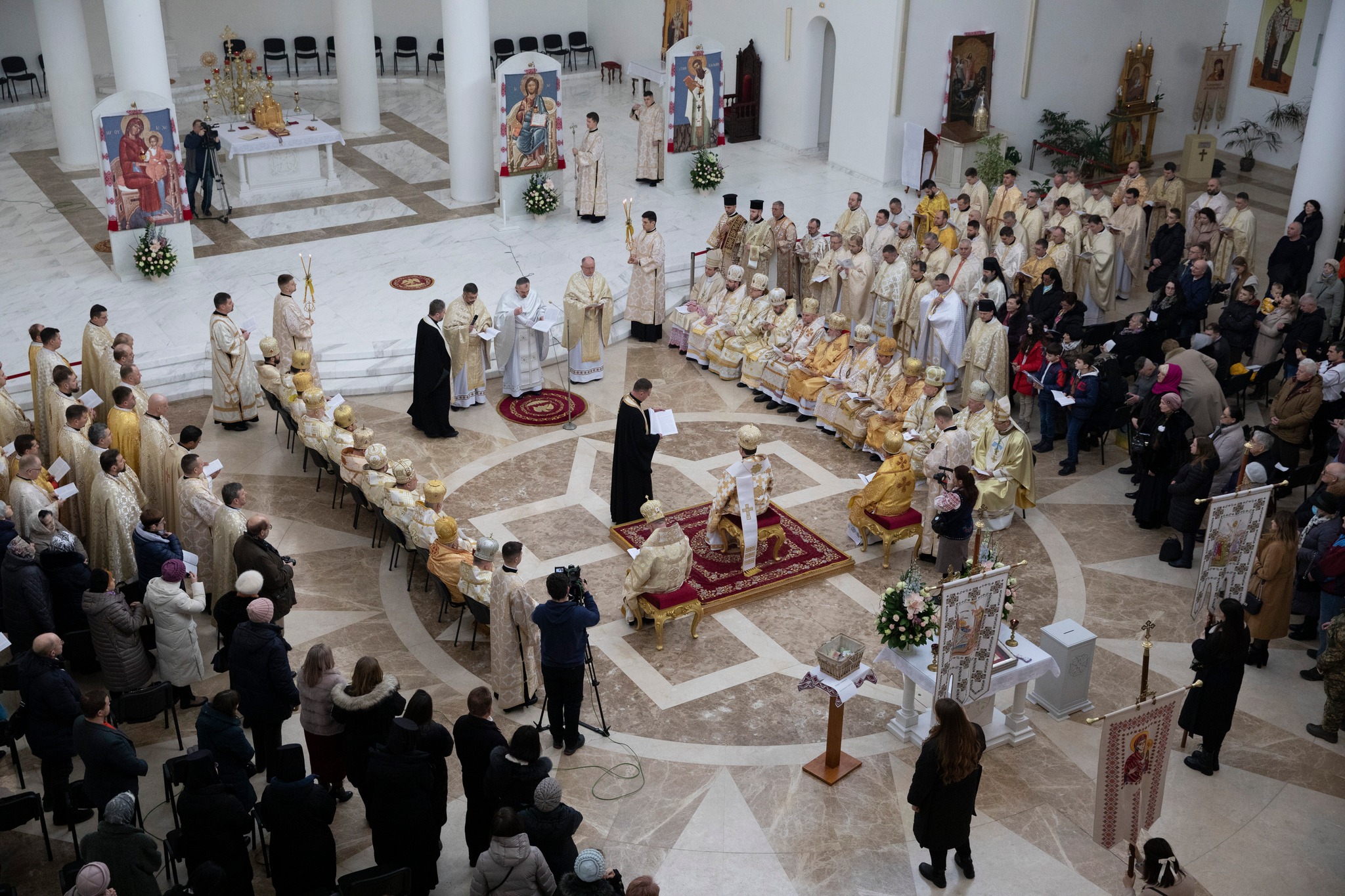 Митрополит Ігор та владика Володимир взяли участь у Чині архиєрейської хіротонії нового єпископа-помічника Київської архиєпархії владики Андрія Хім’яка Митрополит Ігор та владика Володимир взяли участь у Чині архиєрейської хіротонії нового єпископа-помічника Київської архиєпархії владики Андрія Хім’яка