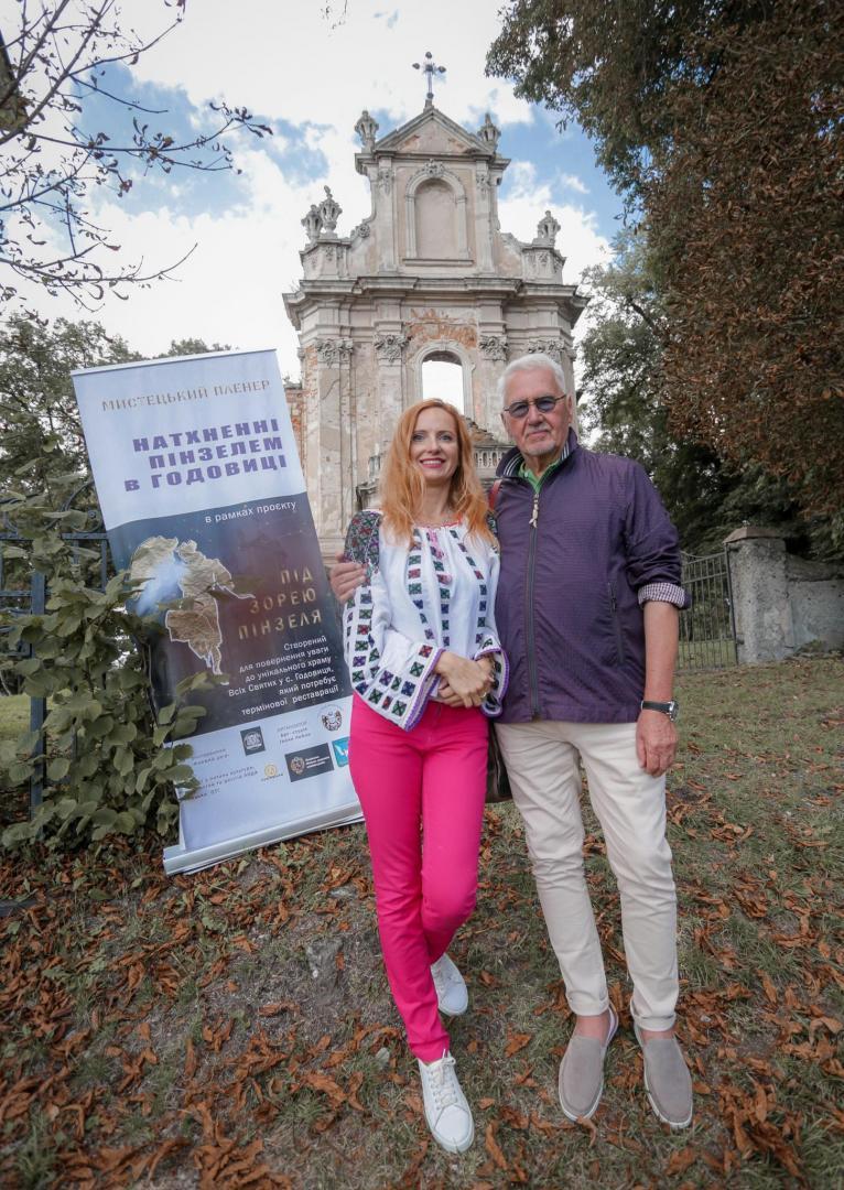 «Натхненні Пінзелем у Годовиці» ― проєкт, який не лише рятує святиню, а й відкриває українську культуру «Натхненні Пінзелем у Годовиці» ― проєкт, який не лише рятує святиню, а й відкриває українську культуру