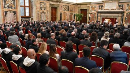 Папа до каноністів: найвищим законом є спасіння душ Папа до каноністів: найвищим законом є спасіння душ