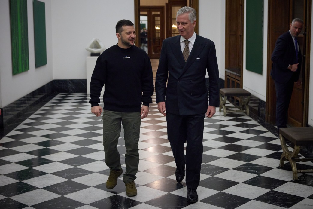 Президент України у Брюсселі провів зустріч із Королем Бельгії Філіпом I Президент України у Брюсселі провів зустріч із Королем Бельгії Філіпом I