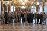 Президент України вручив державні нагороди трьом військовим капеланам УГКЦ