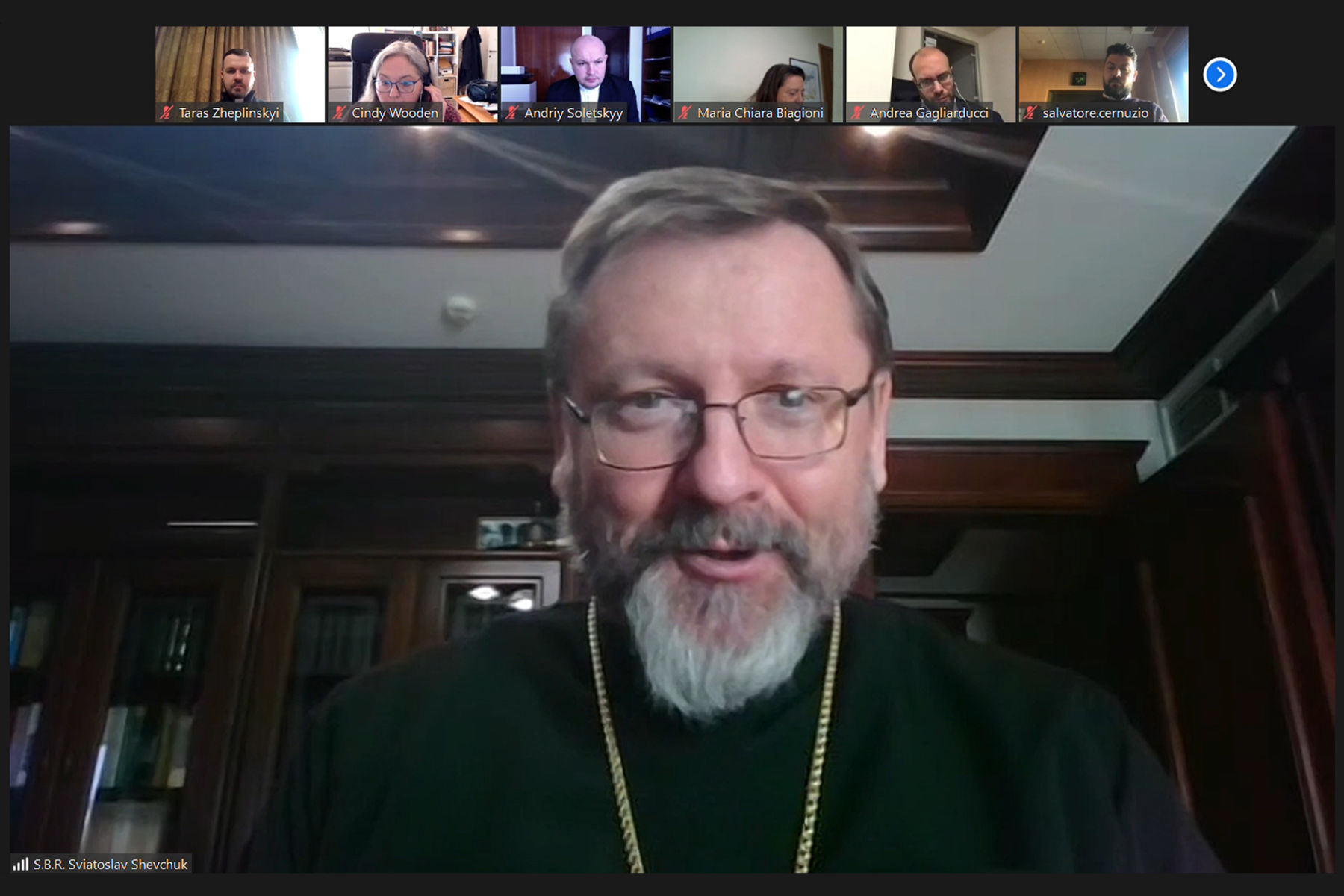 &laquo;Рівно рік тому всі покидали Київ, а&nbsp;сьогодні в&nbsp;центрі столиці ми&nbsp;бачимо навіть Президента США&raquo;,&nbsp;&mdash; Глава УГКЦ на&nbsp;зустрічі із&nbsp;ватиканістами