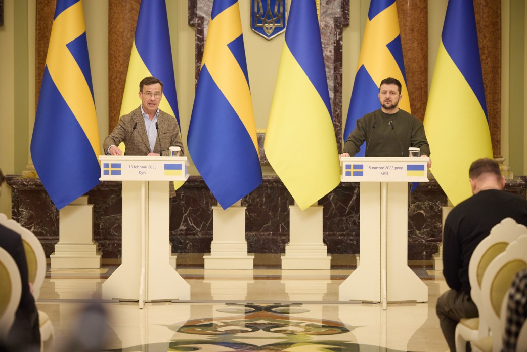 Спільно зі Швецією маємо забезпечувати все необхідне для початку вже цьогоріч переговорів щодо членства України в ЄС – Президент за результатами зустрічі з Ульфом Крістерссоном у Києві Спільно зі Швецією маємо забезпечувати все необхідне для початку вже цьогоріч переговорів щодо членства України в ЄС – Президент за результатами зустрічі з Ульфом Крістерссоном у Києві
