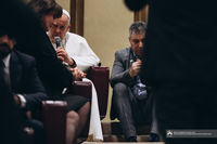 Свобода у&nbsp;вогні: у&nbsp;Ватикані за&nbsp;участю Папи Франциска показали документальний фільм про війну в&nbsp;Україні