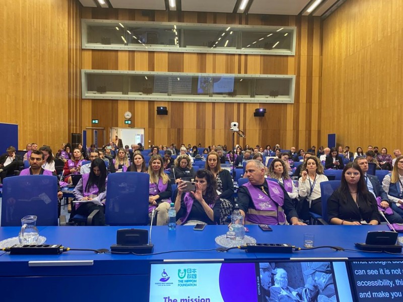 Тетяна Ломакіна розповіла на Zero Project Conference у Відні про потреби та виклики, які стоять перед людьми з інвалідністю в Україні через російську агресію Тетяна Ломакіна розповіла на Zero Project Conference у Відні про потреби та виклики, які стоять перед людьми з інвалідністю в Україні через російську агресію