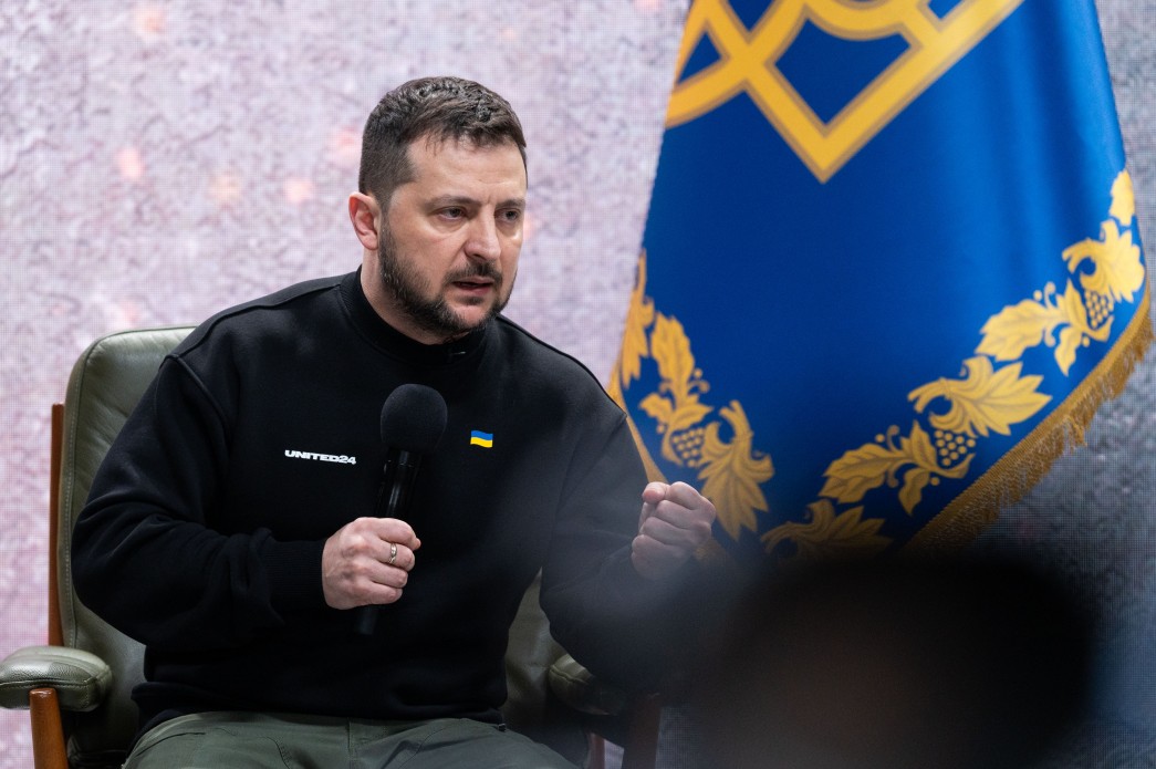 Україна дуже хотіла б, щоб Китай був на боці справедливого миру – Володимир Зеленський Україна дуже хотіла б, щоб Китай був на боці справедливого миру – Володимир Зеленський