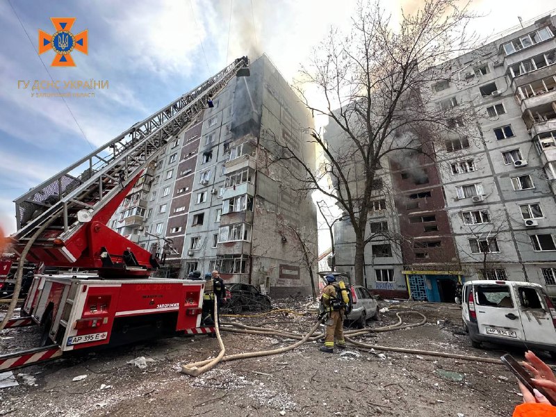 Оперативна інформація щодо ліквідації наслідків обстрілу у Запоріжжі ↘️
⏺22 березня ворог завдав масованих ракетних ударів по Запоріжжю Оперативна інформація щодо ліквідації наслідків обстрілу у Запоріжжі ↘️
⏺22 березня ворог завдав масованих ракетних ударів по Запоріжжю