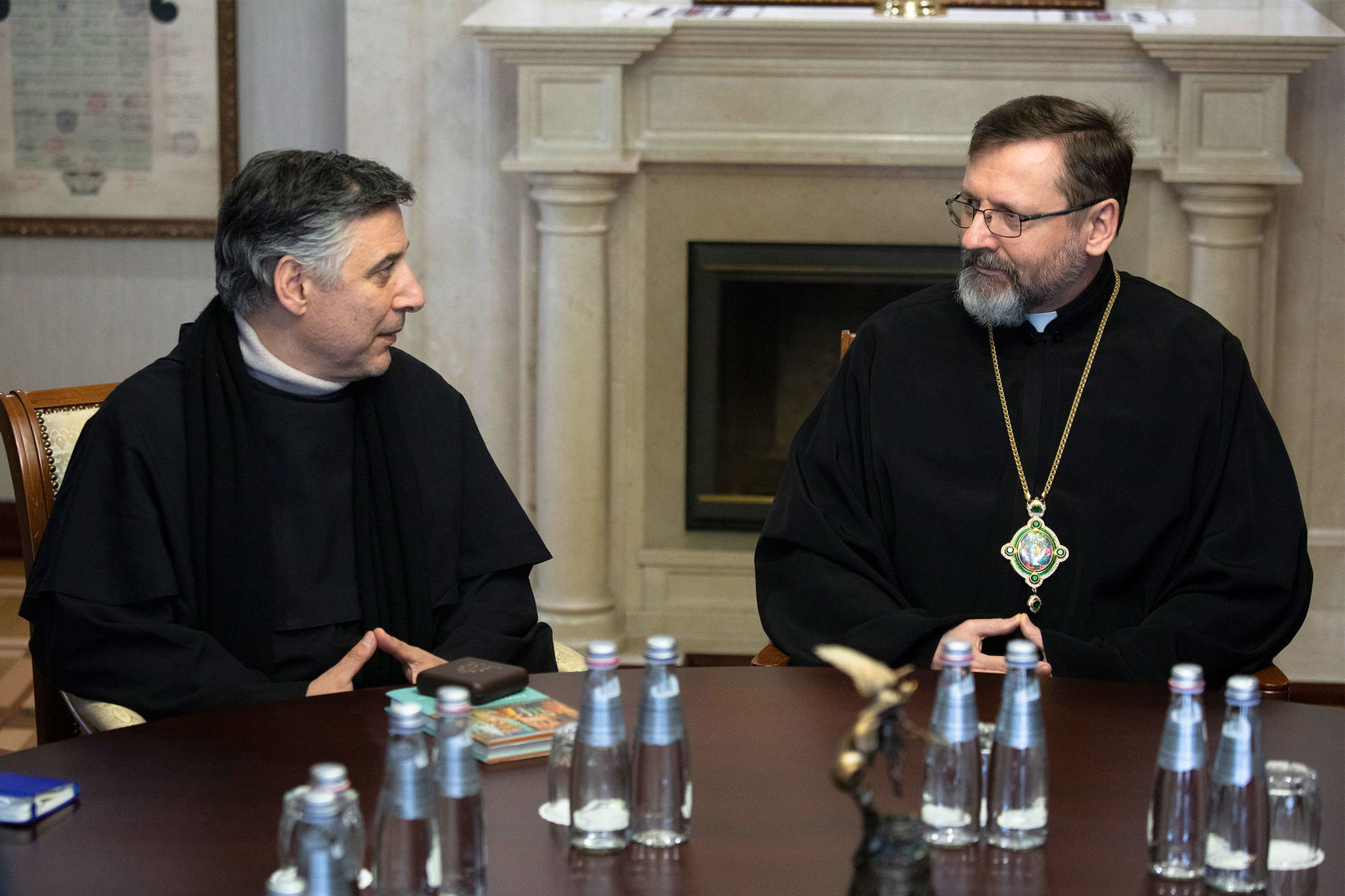 Блаженніший Святослав до&nbsp;місії з&nbsp;Італії: &laquo;Чинячи милосердя, ми&nbsp;визнаємо, що&nbsp;людина і&nbsp;її&nbsp;гідність завжди більші за&nbsp;ту&nbsp;милостиню, яку їй&nbsp;даємо&raquo;