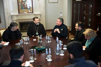 Блаженніший Святослав до&nbsp;місії з&nbsp;Італії: &laquo;Чинячи милосердя, ми&nbsp;визнаємо, що&nbsp;людина і&nbsp;її&nbsp;гідність завжди більші за&nbsp;ту&nbsp;милостиню, яку їй&nbsp;даємо&raquo;