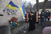 Блаженніший Святослав у&nbsp;Бучі, на&nbsp;вул. Яблунській, 144, помолився з&nbsp;родичами загиблих за&nbsp;жертв російської агресії