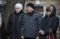 Блаженніший Святослав у&nbsp;Бучі з&nbsp;родичами загиблих на&nbsp;вул. Яблунській, 144 помолився за&nbsp;жертв російської агресії