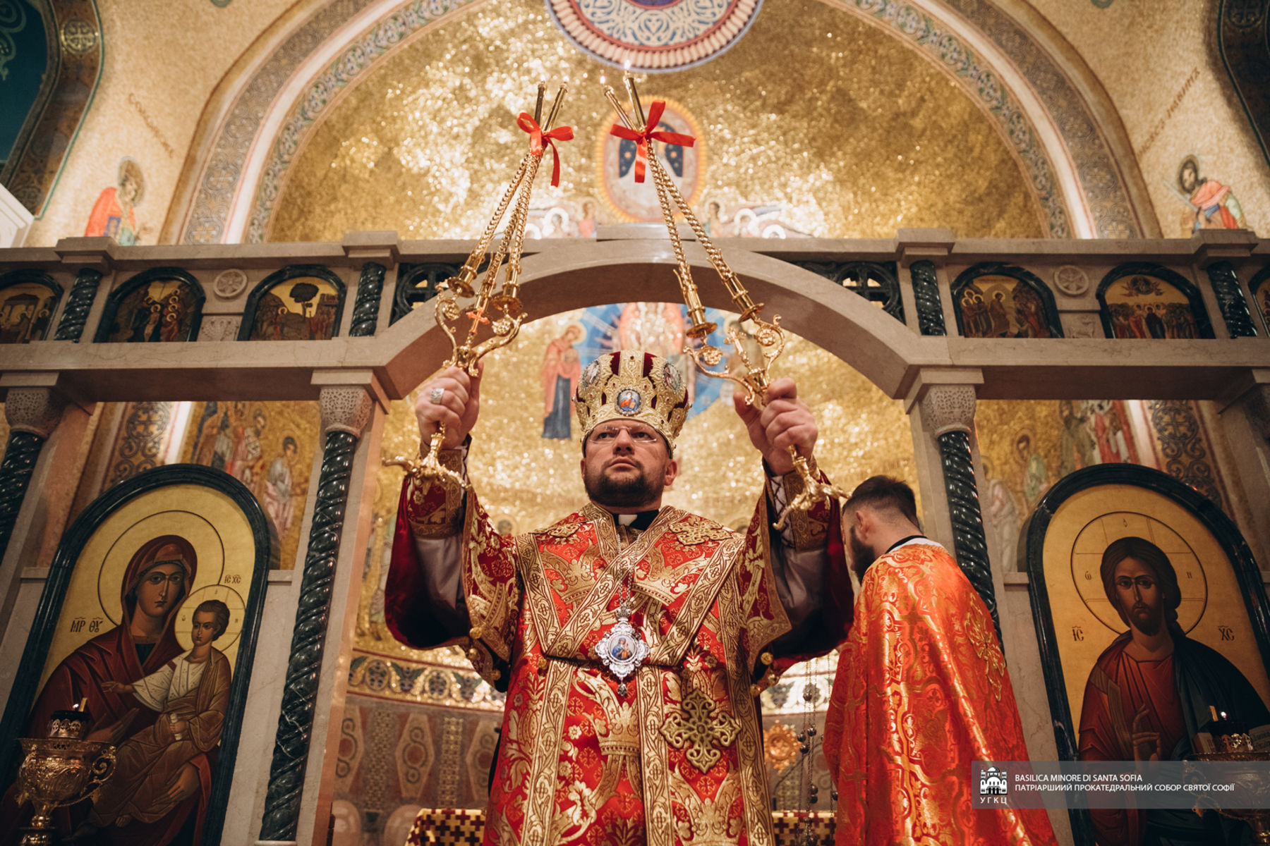 &laquo;Бог завжди йде перед нами&raquo;,&nbsp;&mdash; владика Степан Сус у&nbsp;соборі Святої Софії в&nbsp;Римі