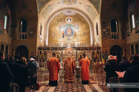 &laquo;Бог завжди йде перед нами&raquo;,&nbsp;&mdash; владика Степан Сус у&nbsp;соборі Святої Софії в&nbsp;Римі