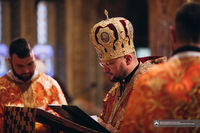 &laquo;Бог завжди йде перед нами&raquo;,&nbsp;&mdash; владика Степан Сус у&nbsp;соборі Святої Софії в&nbsp;Римі