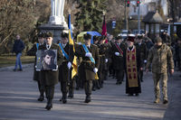 Героя України Дмитра Коцюбайла «Да Вінчі» похоронили на Аскольдовій могилі в Києві Героя України Дмитра Коцюбайла «Да Вінчі» похоронили на Аскольдовій могилі в Києві