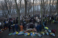 Героя України Дмитра Коцюбайла «Да Вінчі» похоронили на Аскольдовій могилі в Києві Героя України Дмитра Коцюбайла «Да Вінчі» похоронили на Аскольдовій могилі в Києві