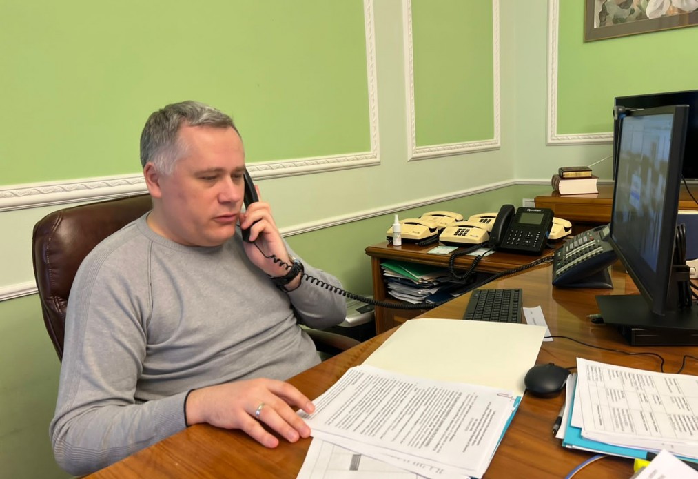 Ігор Жовква провів розмову з державним секретарем з питань зовнішньої політики Офісу Прем’єр-міністра Словенії Ігор Жовква провів розмову з державним секретарем з питань зовнішньої політики Офісу Прем’єр-міністра Словенії