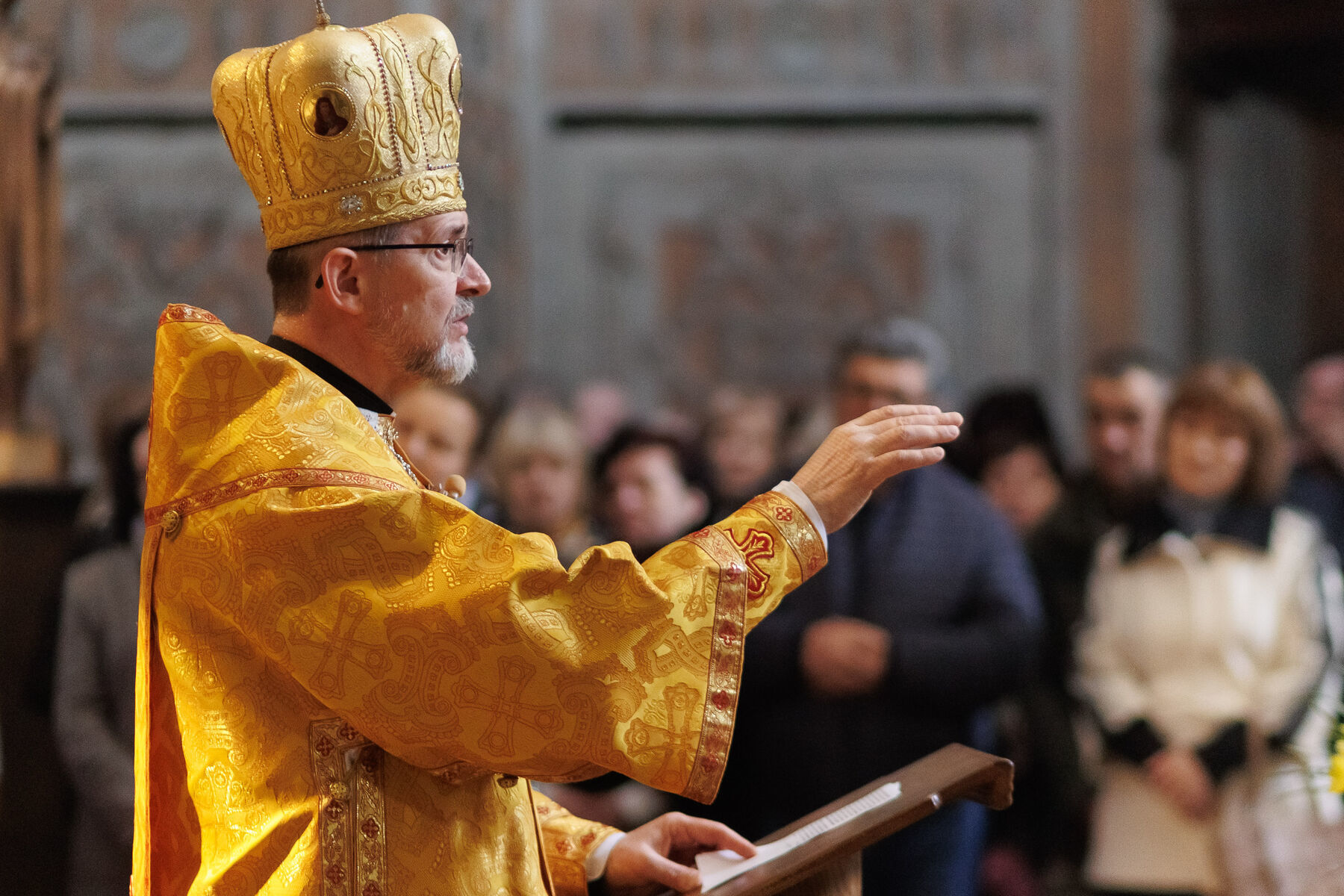 &laquo;Я&nbsp;ходив, молився і&nbsp;кланявся&hellip;&raquo;,&nbsp;&mdash; владика Богдан Дзюрах у&nbsp;гарнізонному храмі у Львові