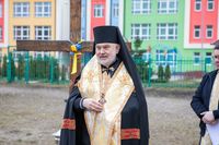 Єпископ Йосиф Мілян у&nbsp;Києві освятив пункт незламності й осередок Карітасу