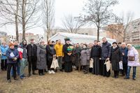 Єпископ Йосиф Мілян у&nbsp;Києві освятив пункт незламності та&nbsp;осередок &laquo;Карітасу&raquo;