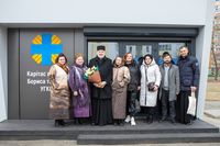 Єпископ Йосиф Мілян у&nbsp;Києві освятив пункт незламності та&nbsp;осередок &laquo;Карітасу&raquo;