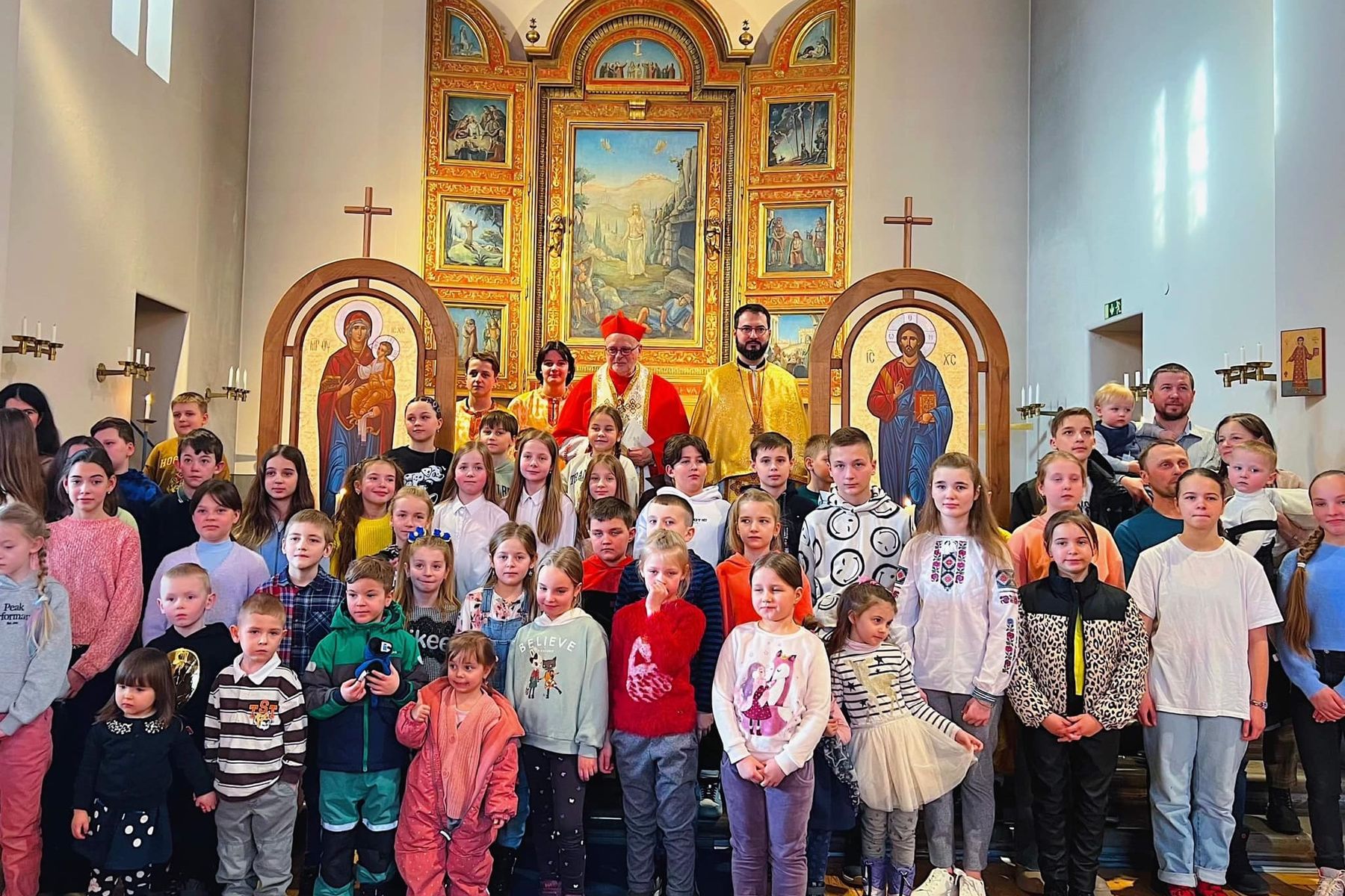 На парафії УГКЦ у&nbsp;Стокгольмі спільно з&nbsp;римо-католицьким кардиналом молилися за&nbsp;припинення війни