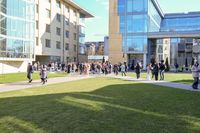 Незламні та&nbsp;креативні: студенти УКУ після повідомлення про замінування продовжили навчання просто неба