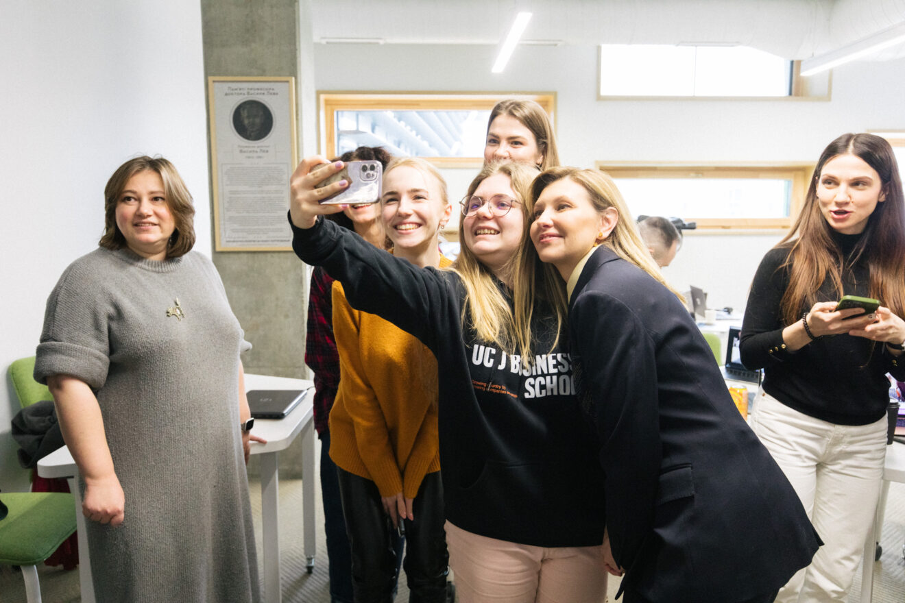 Перші леді України та&nbsp;Латвії відвідали УКУ