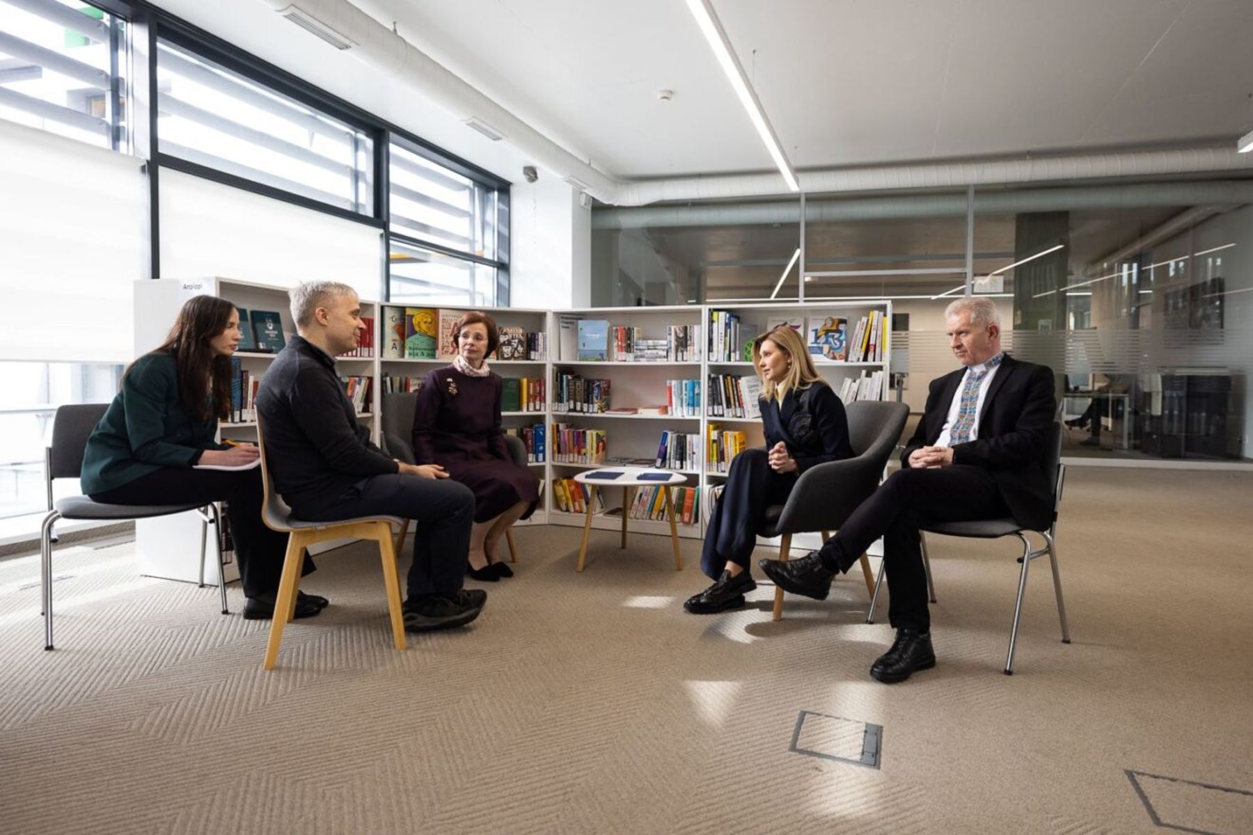 Перші леді України та&nbsp;Латвії відвідали УКУ