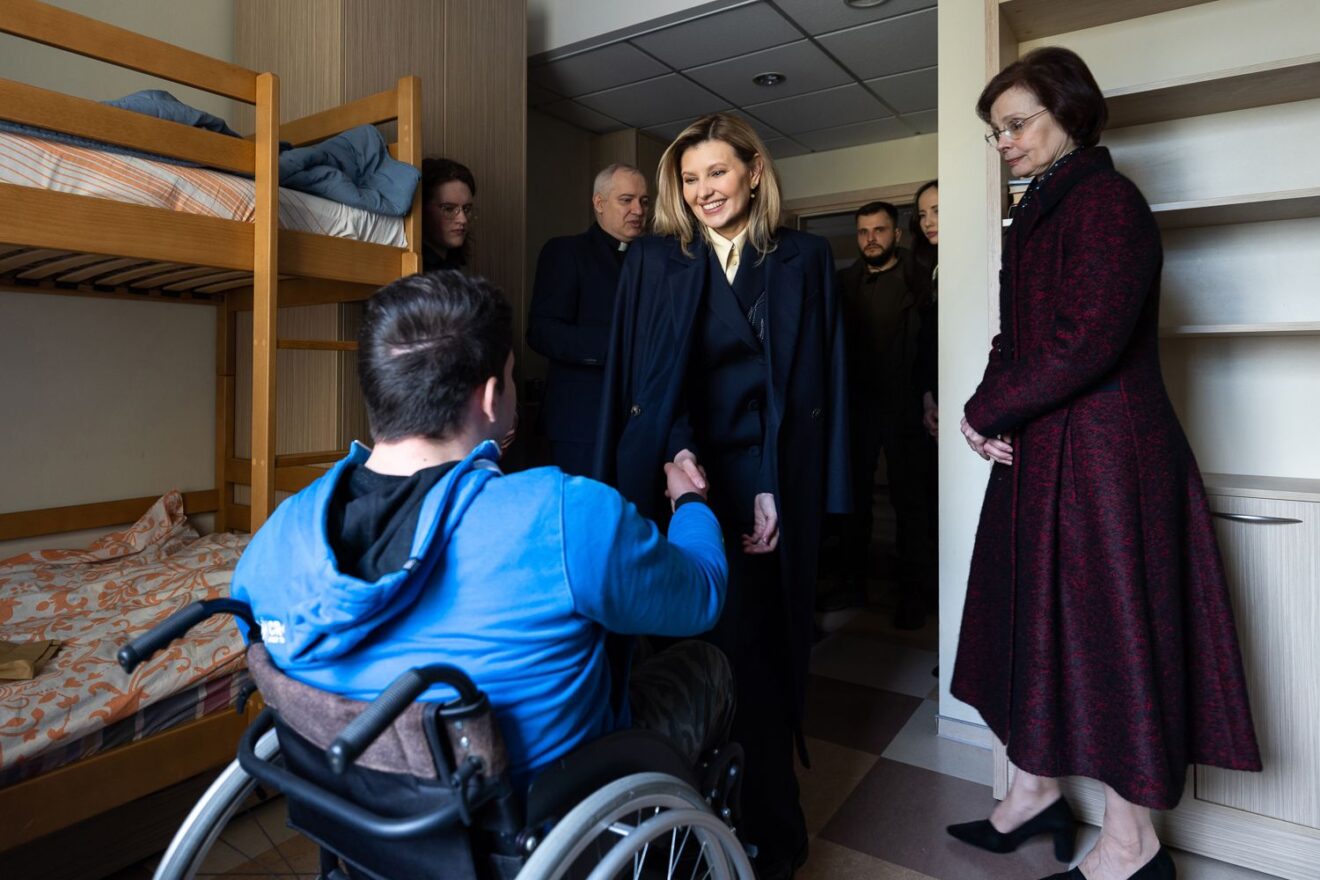 Перші леді України та Латвії відвідали УКУ Перші леді України та Латвії відвідали УКУ