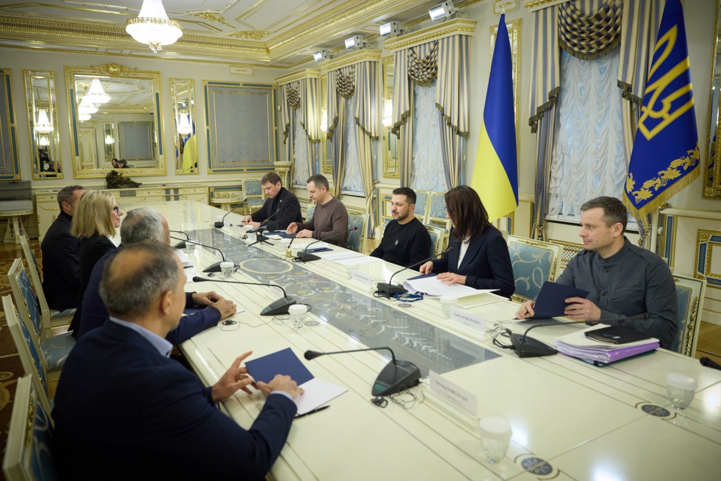 Президент України провів зустріч із делегацією Світового банку Президент України провів зустріч із делегацією Світового банку