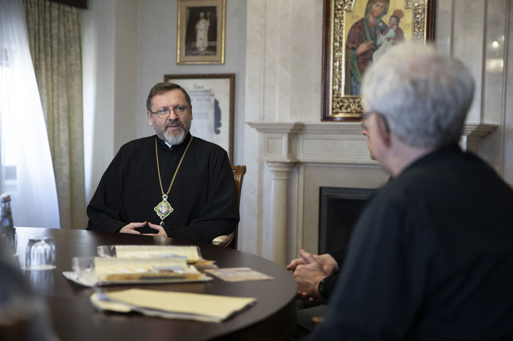 Співпраця задля зцілення ран війни: Глава УГКЦ зустрівся із&nbsp;представниками Пресвітеріанської Церкви США