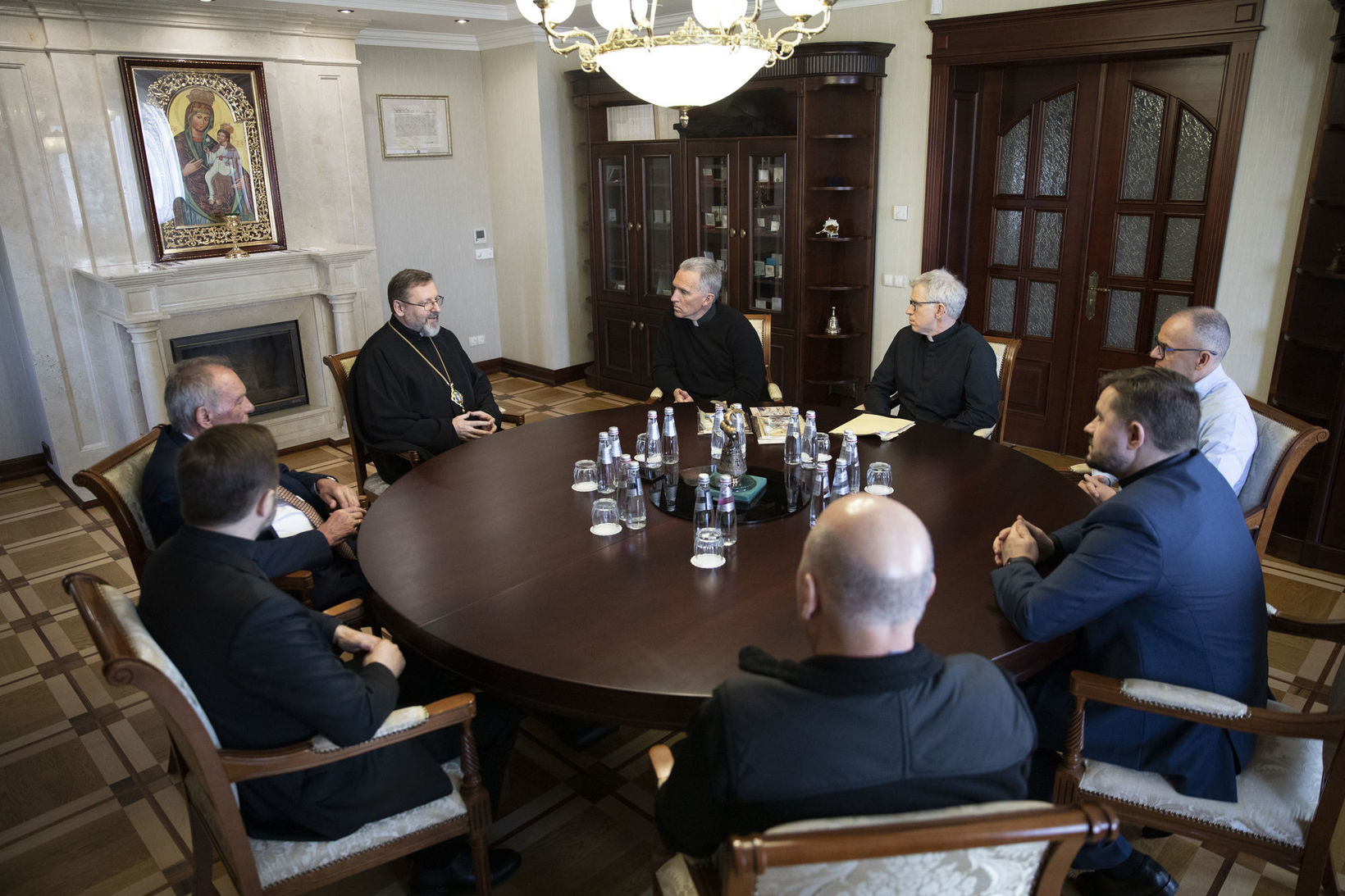 Співпраця задля зцілення ран війни: Глава УГКЦ зустрівся із&nbsp;представниками Пресвітеріанської Церкви США