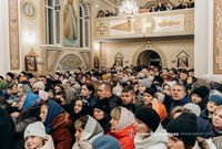 &laquo;У&nbsp;стражданнях за&nbsp;правду ми&nbsp;подібні до&nbsp;Ісуса&raquo;&nbsp;&mdash; владика Андрій Хім&rsquo;як на&nbsp;нічних чуваннях у&nbsp;Старуні