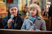 В Івано-Франківську відбулася молитва дітей за перемогу і мир в Україні В Івано-Франківську відбулася молитва дітей за перемогу і мир в Україні