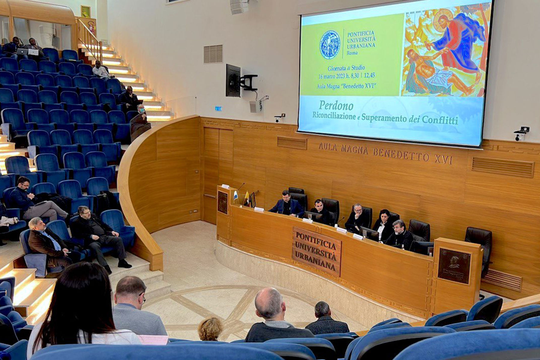 Війна в Україні і тема прощення — у центрі роздумів академічної спільноти Папського Урбаніанського університету Війна в Україні і тема прощення — у центрі роздумів академічної спільноти Папського Урбаніанського університету