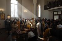 Владика Йосиф Мілян із&nbsp;душпастирським візитом відвідав греко-католиків Ірпеня