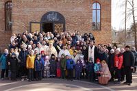 Владика Йосиф Мілян із&nbsp;душпастирським візитом відвідав греко-католиків Ірпеня