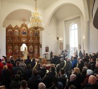 Владика Йосиф Мілян із&nbsp;душпастирським візитом відвідав греко-католиків Ірпеня