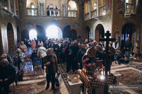 &laquo;Хресна дорога Ісуса стає шляхом всієї України&raquo;,&nbsp;&mdash; владика Діонісій Ляхович у&nbsp;соборі Святої Софії