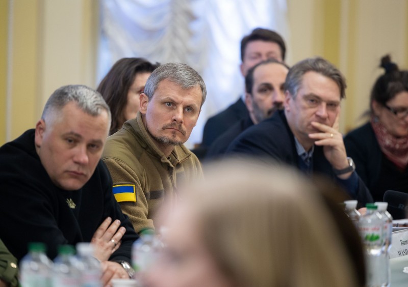 За участю керівництва Офісу Президента відбувся брифінг для представників Комітету ЄС з питань політики та безпеки За участю керівництва Офісу Президента відбувся брифінг для представників Комітету ЄС з питань політики та безпеки