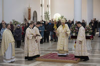 &laquo;Заклик Христа &bdquo;Йди за&nbsp;мною!&ldquo; звернений до&nbsp;кожного з&nbsp;нас, християн XXI століття&raquo;,&nbsp;&mdash; владика Андрій Хім&rsquo;як на&nbsp;першій Архиєрейській Літургії у&nbsp;Патріаршому соборі