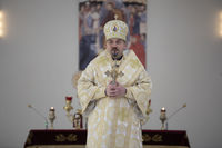 &laquo;Заклик Христа &bdquo;Йди за&nbsp;мною!&ldquo; звернений до&nbsp;кожного з&nbsp;нас, християн XXI століття&raquo;,&nbsp;&mdash; владика Андрій Хім&rsquo;як на&nbsp;першій Архиєрейській Літургії у&nbsp;Патріаршому соборі