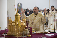 &laquo;Заклик Христа &bdquo;Йди за&nbsp;мною!&ldquo; звернений до&nbsp;кожного з&nbsp;нас, християн XXI століття&raquo;,&nbsp;&mdash; владика Андрій Хім&rsquo;як на&nbsp;першій Архиєрейській Літургії у&nbsp;Патріаршому соборі