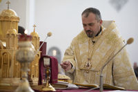 &laquo;Заклик Христа &bdquo;Йди за&nbsp;мною!&ldquo; звернений до&nbsp;кожного з&nbsp;нас, християн XXI століття&raquo;,&nbsp;&mdash; владика Андрій Хім&rsquo;як на&nbsp;першій Архиєрейській Літургії у&nbsp;Патріаршому соборі