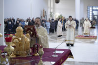 &laquo;Заклик Христа &bdquo;Йди за&nbsp;мною!&ldquo; звернений до&nbsp;кожного з&nbsp;нас, християн XXI століття&raquo;,&nbsp;&mdash; владика Андрій Хім&rsquo;як на&nbsp;першій Архиєрейській Літургії у&nbsp;Патріаршому соборі