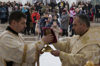&laquo;Заклик Христа &bdquo;Йди за&nbsp;мною!&ldquo; звернений до&nbsp;кожного з&nbsp;нас, християн XXI століття&raquo;,&nbsp;&mdash; владика Андрій Хім&rsquo;як на&nbsp;першій Архиєрейській Літургії у&nbsp;Патріаршому соборі