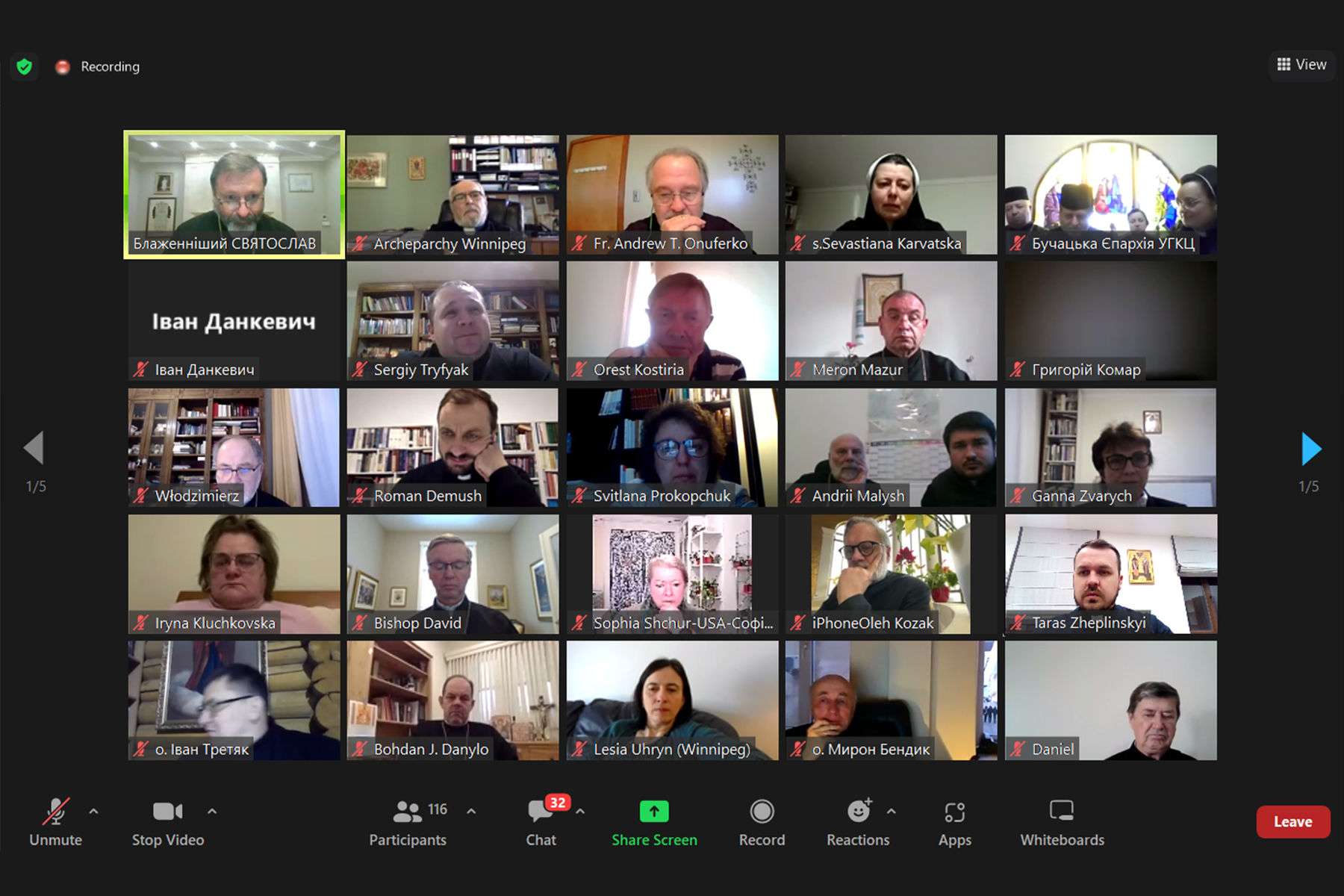 &laquo;Звершімо місію, до&nbsp;якої кожного з&nbsp;нас кличе голос Бога з&nbsp;вогню війни в&nbsp;Україні&raquo;,&nbsp;&mdash; Блаженніший Святослав до&nbsp;учасників ІІІ сесії Всецерковного форуму УГКЦ