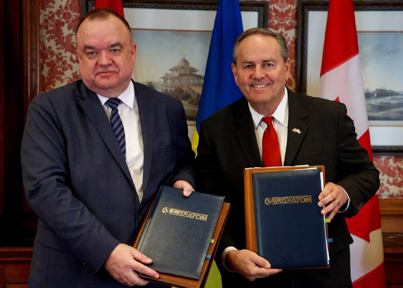 🇨🇦⚛️ Делегація Енергоатома в Канаді: договори про розвиток уранової галузі в Україні та перспектива створення вітчизняного підприємства 🇨🇦⚛️ Делегація Енергоатома в Канаді: договори про розвиток уранової галузі в Україні та перспектива створення вітчизняного підприємства