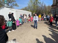 Біля катедрального собору в&nbsp;Харкові провели великодні гаївки